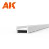 BEAMS I SHAPE 3.0 x 1.5 x 350mm x 4 units STYRENE