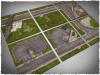 Walking Dead Town / 2X2 Tiles - 6x4 Cloth