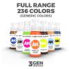 AK Interactive 3GEN – General Series – Full Range (236 references)