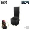 Backdrop Display Plinth 5x5x5cm Black