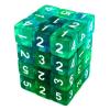 36x D6 12mm Dice - Green-Turquoise
