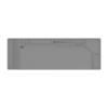 Silicone Tablecloth Grey 88,50 X 30 Cm