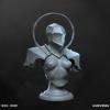 Stigmatic Nun Bust