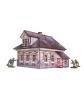Prepainted WW2 Ostfront Village Whitewashed Dacha