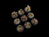Troglodyte Bases, Wround 30mm (5)