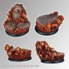 Straight from Hell 40mm round edge Bases