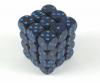 Speckled D6 Set of 36 : Cobalt