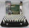AV Vallejo Model Color Military Range Box Set (72 colours + 3 brushes + carry case)