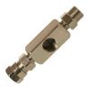 Two way 1/8 outlet Fits 1/8 or 1/4