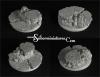 Egyptian Ruins 50mm round edge base