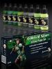 Colours of Nature: Green Paint Set