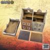 Semi-detached Building (Pre-Painted Playable Brick Building)