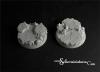 Templar Ruins 40mm round Bases set1