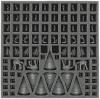 AF030RE02 30 mm foam tray for Star Wars Rebellion board game box with 86 slots