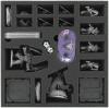 AFJW070BO 70 mm foam tray with 19 compartments for Runewars Miniatures Game - big miniatures