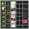 AG041ZC04 41 mm (1.6 inches) foam tray for Zombicide Toxic City Mall Game Box
