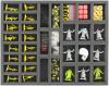 FS035ZC11 35 mm (1.38 Inch) full-size foam tray with 34 slots for Zombicide accessories and miniatures