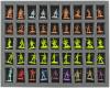 FS035ZC12 35 mm (1.38 Inch) foam tray with 45 conical slots for Zombicide miniatures