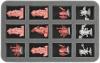 HS035SD08 35 mm Half-Size Foam Tray for 12 Super Dungeon Explore  figures