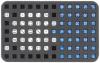 HSMC020BO 20 mm (0.79 inches) half-size foam tray 84 square cut-outs