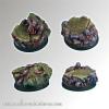Rot and Grubs 40 mm round edge bases set1 (2)