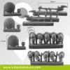 Spartan Weapons and Arms Set (10)