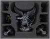 FSMEES120BO foam tray for Mortarion + Foetid Bloat-drone + 5 Nurgle miniatures