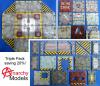Mantic Stencil Triple pack - 1 (stencils 39,40, 41)