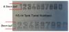 Tank Turret Numbers