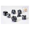 Pearl Charcoal Grey Poly Set