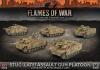 StuG (LATE) ASSAULT GUN PLATOON (x5 plastic tanks with schurzen)