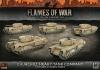CHURCHILL HEAVY TANK COMPANY (x5 plastic tanks)