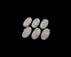 Scrapyard Bases, Oval 60mm (4)