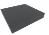1000 mm x 1000 mm x 80 mm - Raster 20 mm - Pick and Pluck / Pre-Cubed foam tray