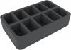 HS060BRS01 Foam tray with 10 compartments for Blood Red Skies