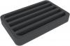 HSMELG035BO 35 mm foam tray with 5 compartments each 20 mm
