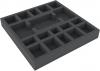 Foam tray set for Descent: Journeys in the Dark 2nd Edition - The Trollfens board game box