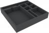 AFMEQS050BO 285 MM X 285 MM X 50 MM FOAM TRAY FOR BOARD GAMES � 8 COMPARTMENTS