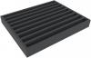 FSMELJ040BO 40 mm foam tray with 9 compartments each 20 mm
