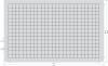 DS080R 80 mm (3.1 Inches) Figure Foam Tray double-size Raster