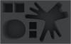 DSMEET100BO 100 mm Double-Size Foam Tray for Kingdom Death Monster 1.5