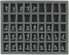 FS035BA01 Foam Tray for Bolt Action - 45 miniatures