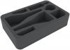 HSHC060BO 60 mm (2.4 inches) half-size foam tray for Dropfleet Commander - PHR Battleships and Cruiser