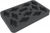 HSHE030BO 30 mm (1.2 inches) half-size foam tray for Dropfleet Commander - UCM Frigates or Shaltari Voidgates + FREE capsule for pegs