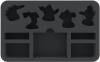 HSMEBA040BO foam tray for Warhammer Underworlds: Shadespire - Khorne Bloodbound