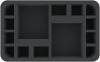 HSMEDK060BO foam tray with 14 compartments