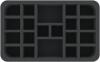 HSMEDN055BO foam tray with 20 compartments