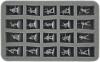 HS035BA05 Foam Tray for Bolt Action - 20 miniatures