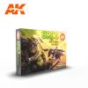 AK Acrylic Set - ORCS AND GREEN CREATURES