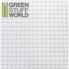 ABS Plasticard - LARGE SQUARES Textured Sheet - A4